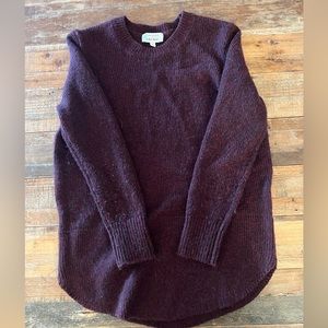 Maroon Dark Purple sweater & other stories